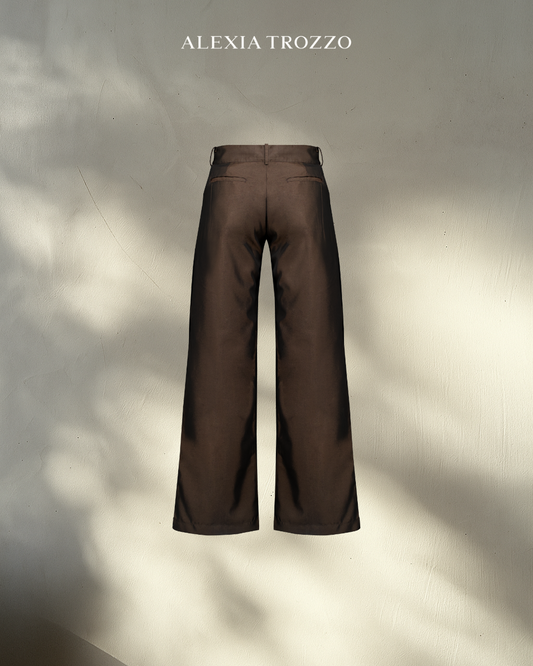 True Fit Tailored Pants - maroon