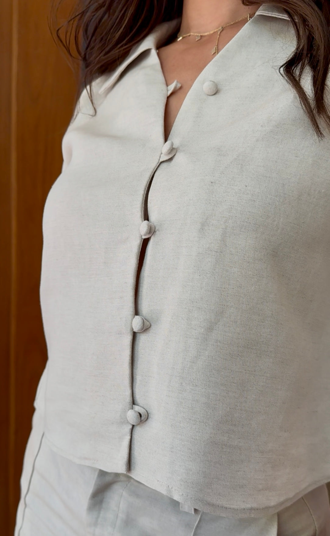 Camisa Lola - Manga Recta