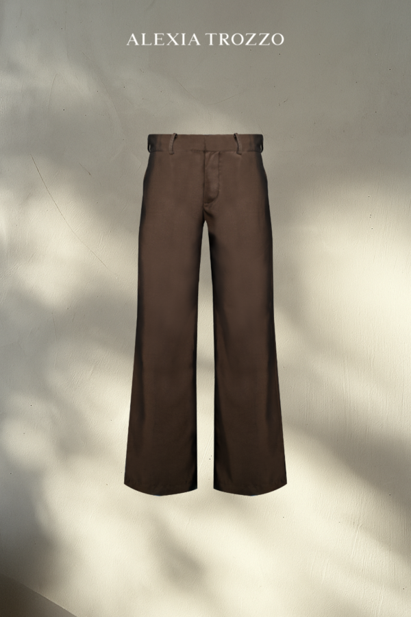True Fit Tailored Pants - maroon